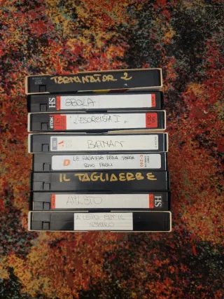 VHS Videocassette FILM ANNI 80 E 90