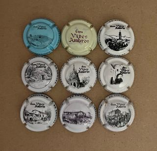 Chapas de Cava Vives Ambrós Colección