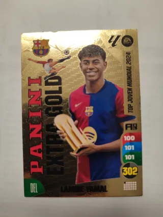 Cromo Panini Extra Gold Lamine Yamal 2024