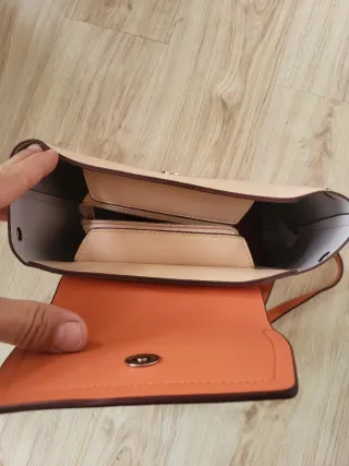 Bolso Jo & Mr. Joe Beige y Naranja