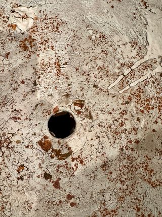 Copa Medici Antigua de  Hierro. Fundición