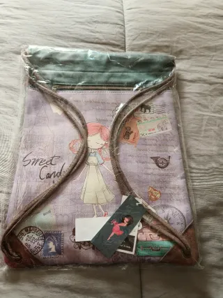 Mochila Sweet Candy estilo vintage