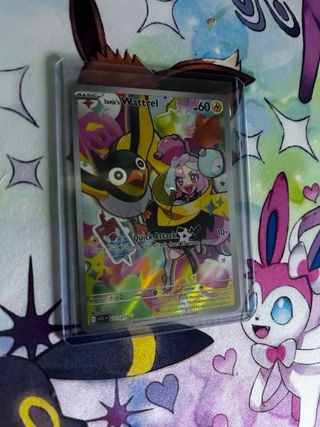 Carta Pokémon Iono's Wattrel 233/217