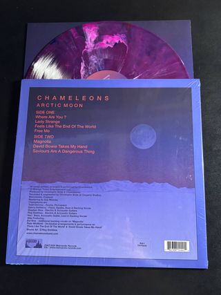 Chameleons Arctic Moon vinilo morado LP new wave