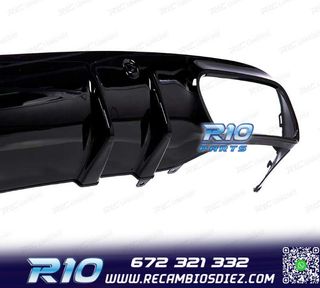 DIFUSOR MERCEDES CLASE C C205 COUPE 14-18 AMG PDC + COLAS ES