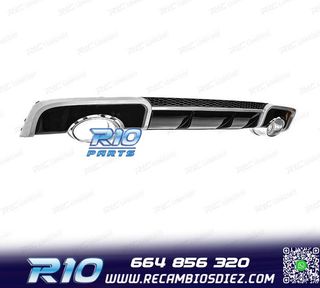 DIFUSOR AUDI A3 8V 12-16 LOOK RS3 + COLAS ESCAPE