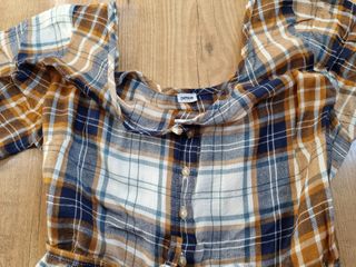 Completo Primark camicia scozzese e jeggings M