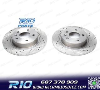 DISCOS DE FRENO PARA ALFA ROMEO PERFORADOS RANURADOS