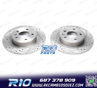 DISCOS DE FRENO PARA BMW PERFORADOS RANURADOS