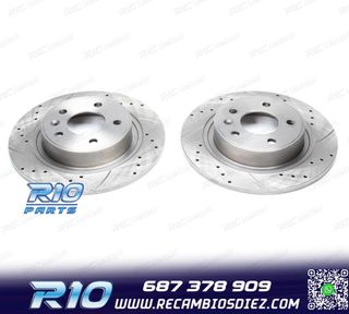 DISCOS DE FRENO PARA CHRYSLER PERFORADOS RANURADOS