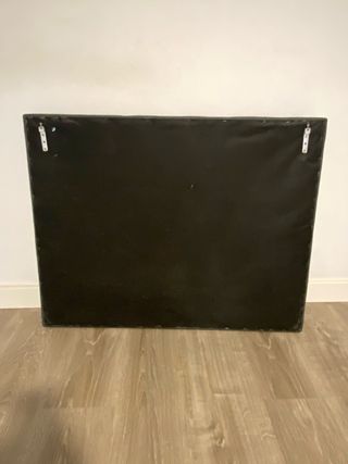 Cabecero Cama Polipiel Gris oscuro 90x70