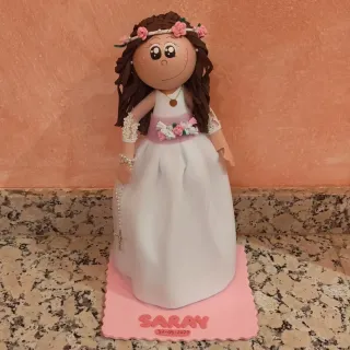 Fofuchas personalizadas de comunión