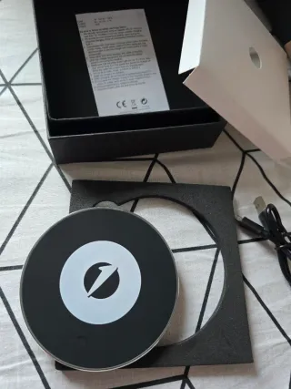 Base cargador inalámbrico Qi carga rápida