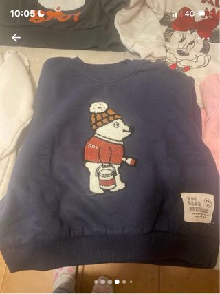 Lotto 6 felpe bambina 3/4 anni usate.