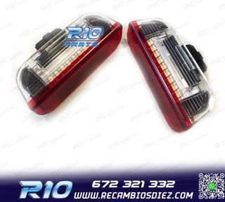 PLAFONES LED PUERTAS DELANTERAS VOLKSWAGEN VW GOLF PASSAT JE