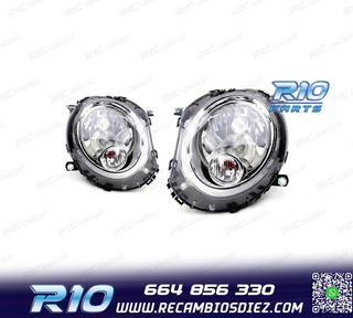FAROS MINI R56 06-10 FONDO CROMO