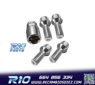 TORNILLOS ANTIRROBO CORTOS 14X150 CÓNICO