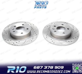 DISCOS DE FRENO PARA SEAT PERFORADOS RANURADOS