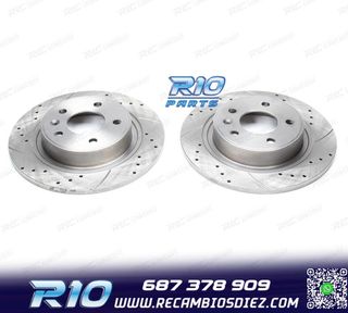 DISCOS DE FRENO PARA VOLKSWAGEN VW PERFORADOS RANURADOS