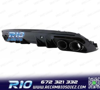 DIFUSOR MERCEDES CLASE C W205 SEDAN 14-20 C43 AMG PDC + COLA