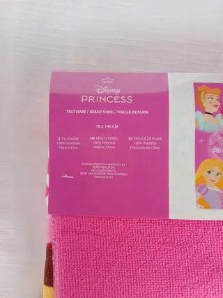 Telo mare Disney Principesse 70x140 cm