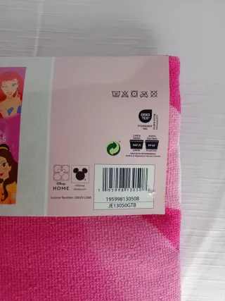 Telo mare Disney Principesse 70x140 cm