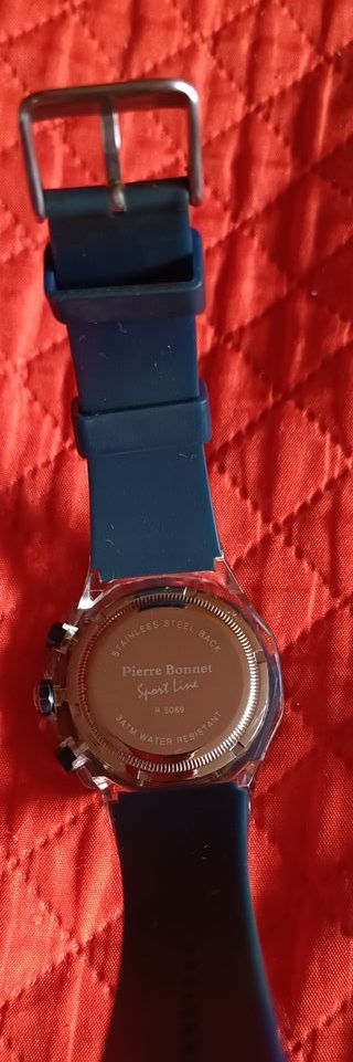 Orologio Pierre Bonnet Crono Blu/Oro