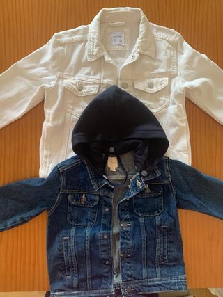 2 Chaquetas Vaqueras Niño Talla 5-6