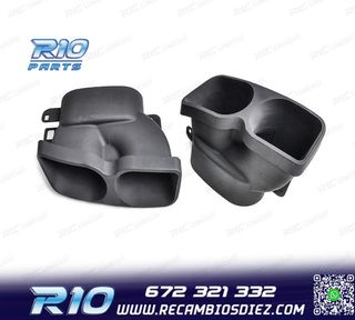 COLAS ESCAPE MERCEDES W205 C205 14-21 LOOK BRABUS NEGRO