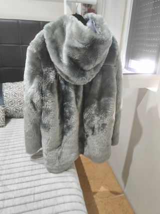 Chaqueta pelo gris Talla XS