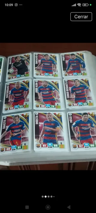 Álbum Adrenalyn 2015/16 Liga BBVA