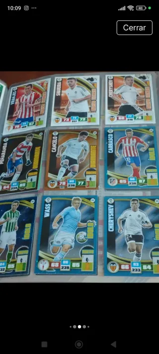 Álbum Adrenalyn 2015/16 Liga BBVA