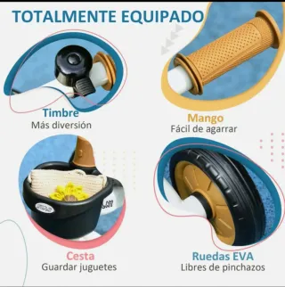 Triciclo infantil AIYAPLAY