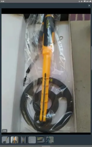 Detector de metales acuático sumergible