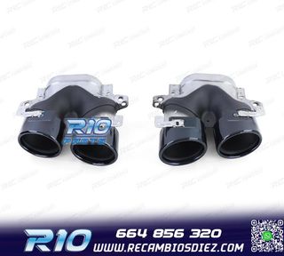 COLAS ESCAPE MERCEDES CLASE E W213 16- E53 AMG NEGRO