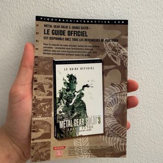 Metal Gear Solid 3 Snake Eater PS2 Edizione Metall