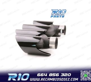 COLAS ESCAPE PORSCHE MACAN 95B 14-17 LOOK GTS NEGRO