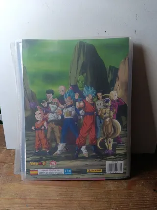 Álbum Cartas Dragon Ball Super Panini Incompleto