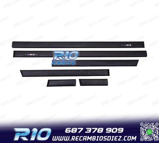 MOLDURAS LATERALES DE PUERTA BMW E36 LOOK M3 COUPÉ CABRIO