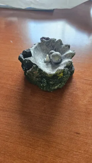 Figuras Adorno Acuario Ruinas Antiguas y concha