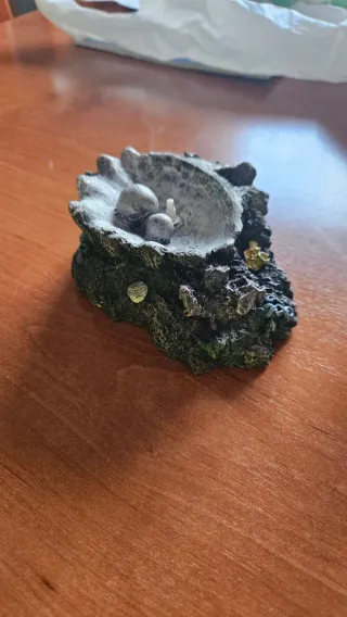 Figuras Adorno Acuario Ruinas Antiguas y concha