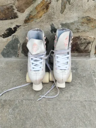 Patines Oxelo Decathlon Talla 32 Blancos