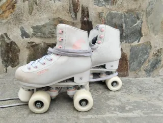 Patines Oxelo Decathlon Talla 32 Blancos