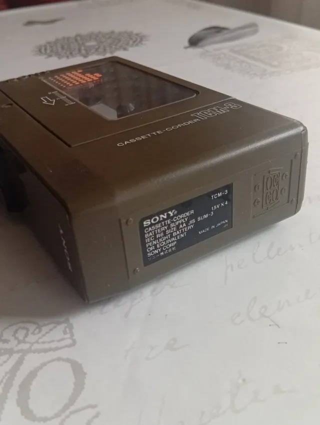 Sony TCM-3 Cassette-Corder