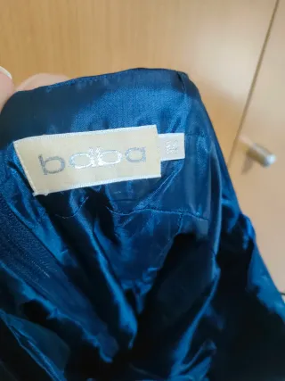 Vestido fiesta mujer azul