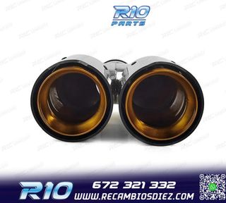 COLA ESCAPE DCH BMW LOOK M PERFORMANCE DORADO CARBONO