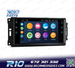 RADIO GPS ANDROID 12 PARA DODGE JEEP CHRYSLER 07-11