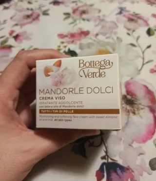 Crema Viso Bottega Verde Mandorle Dolci