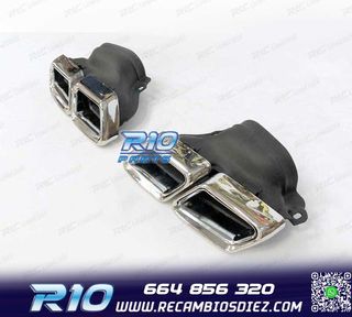 COLAS ESCAPE MERCEDES CLASE E W212 14-15 CROMO