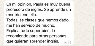 Clases particulares de ingles